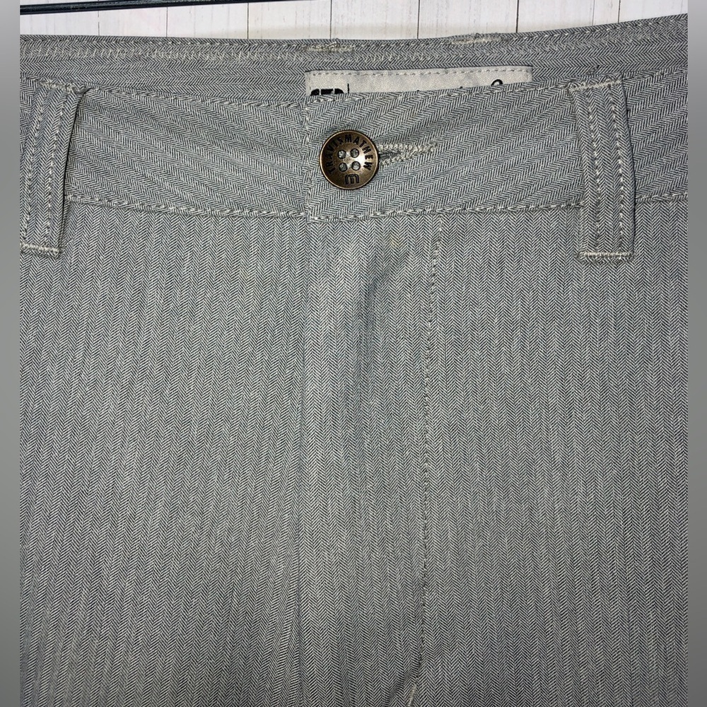Travis Mathew Gray Herringbone Polyester Blend Fl… - image 2